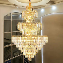 Load image into Gallery viewer, Imperial Elegance Crystal Chandelier – Multiple Sizes Available