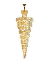 Load image into Gallery viewer, Grand Luxe Crystal Waterfall Chandelier
