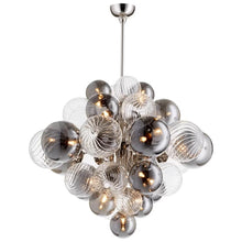 Load image into Gallery viewer, Modern Fixture Glass Ball Hanging LED Chandelier Light
