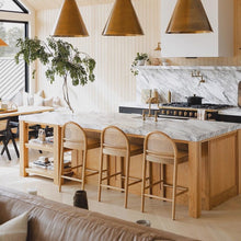 Load image into Gallery viewer, Cassia Cane Back Bar Stool By Getz Interiors