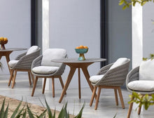 Load image into Gallery viewer, Solana Outdoor Handcrafted Rattan Dining Chair with Ultra Soft Cushion