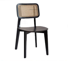 Load image into Gallery viewer, Marais Cane Back Black Dining Chair by Getz Interiors
