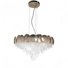 Load image into Gallery viewer, Aurelia Crown Crystal Chandelier By Getz Interiors | Luxury Designer Lighting Collection