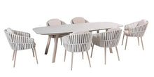 Load image into Gallery viewer, Luna 7-Piece Luxury Outdoor Dining Set – By Getz Interiors