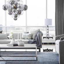 Load image into Gallery viewer, Modern Fixture Glass Ball Hanging LED Chandelier Light