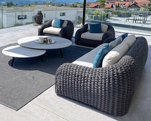 Load image into Gallery viewer, Santorini Luxe Outdoor Garden Armchair – Premium Relaxation by Getz Interiors