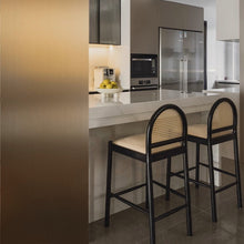 Load image into Gallery viewer, Cassia Cane Back Bar Stool By Getz Interiors