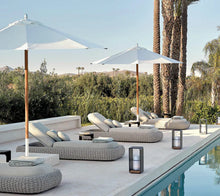 Load image into Gallery viewer, Santorini Luxe Outdoor Sun Lounger – Premium Relaxation by Getz Interiors