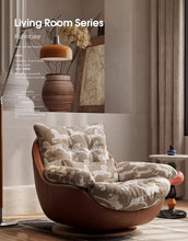 Load image into Gallery viewer, Cavallo Carousel Rotating Lounge Chair & Ottoman by Getz Interiors | Luxury Accent Seating Set