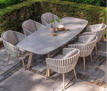 Load image into Gallery viewer, Luna 7-Piece Luxury Outdoor Dining Set – By Getz Interiors