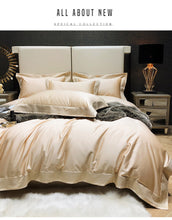 Load image into Gallery viewer, Luxury 140S Egyptian Long Staple Cotton 6pcs Bedding sets