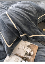 Load image into Gallery viewer, Luxury Embroidered Bedding Set – Premium Hotel Collection