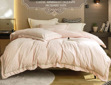 Load image into Gallery viewer, Luxury Embroidered Bedding Set – Premium Hotel Collection