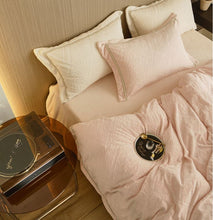 Load image into Gallery viewer, Luxury Embroidered Bedding Set – Premium Hotel Collection