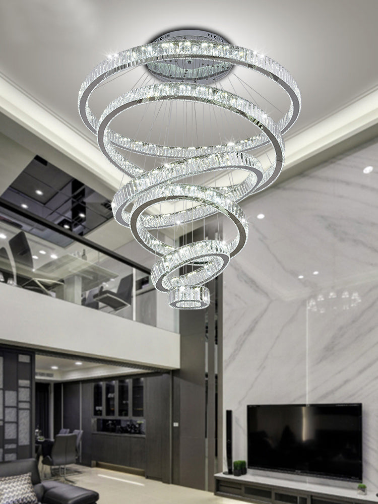 Crystal deals modern chandelier