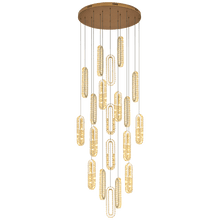 Load image into Gallery viewer, Modern Crystal Cluster Pendant LED Chandelier
