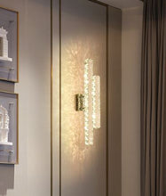 Load image into Gallery viewer, Ziva Crystal Modern Wall Light
