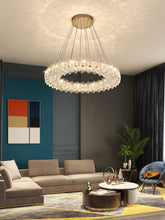 Load image into Gallery viewer, Modern Crystal Round Led Light