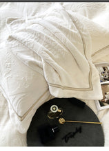 Load image into Gallery viewer, Luxury Embroidered Bedding Set – Premium Hotel Collection