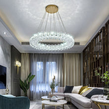 Load image into Gallery viewer, Modern Crystal Round Led Light