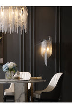 Load image into Gallery viewer, Modern Luxury Italian Tassel Crystal Elegant LED Wall Light Style B