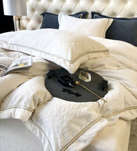 Load image into Gallery viewer, Luxury Embroidered Bedding Set – Premium Hotel Collection