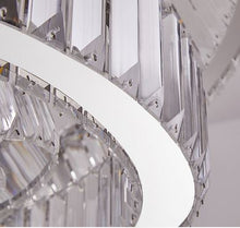 Load image into Gallery viewer, Modern Chandelier Crystal LED Ring Pendant Light