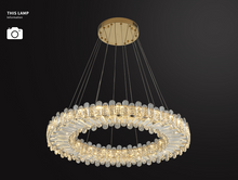 Load image into Gallery viewer, Modern Crystal Round Led Light