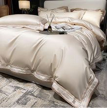 Load image into Gallery viewer, Luxury high quality soft silky 4pcs set made of 100% Egyptian cotton