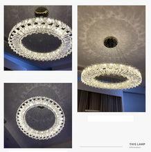 Load image into Gallery viewer, Modern Crystal Round Led Light