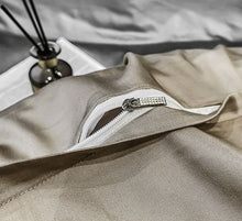 Load image into Gallery viewer, Modern 180 Count 100% Pure Cotton 4 Piece Set in Classic Grey