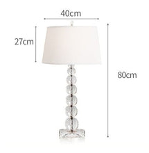 Load image into Gallery viewer, Luxury Crystal Ball Table Lamp