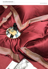 Load image into Gallery viewer, Luxury 140S Egyptian Long Staple Cotton 6pcs Bedding sets