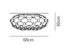 Load image into Gallery viewer, Orion Halo Sculptural Pendant Light by Getz Interiors
