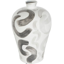 Load image into Gallery viewer, Monochrome Brush Vase 38cm
