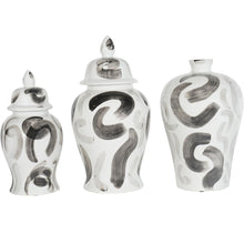 Load image into Gallery viewer, Monochrome Brush Vase 38cm
