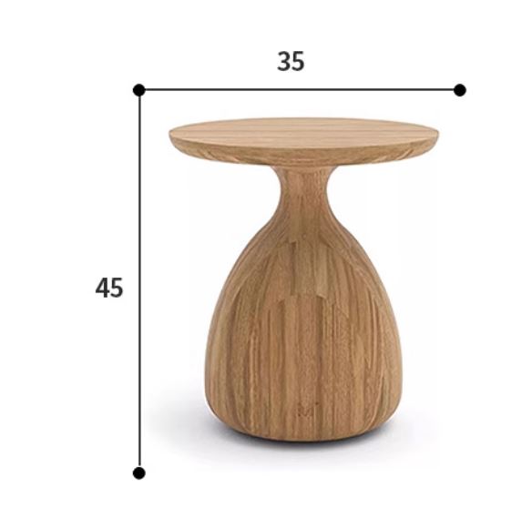 Solana Outdoor /Indoor Solid Wooden  Site Table