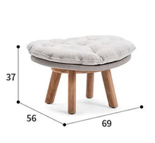 Load image into Gallery viewer, Solana Outdoor Handcrafted Rattan Footstool with Ultra Soft Cushion
