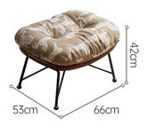 Load image into Gallery viewer, Cavallo Carousel Rotating Lounge Chair &amp; Ottoman by Getz Interiors | Luxury Accent Seating Set
