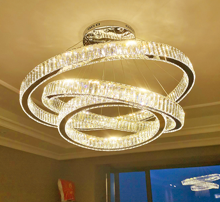 Aonani LED Crystal Ceiling Light