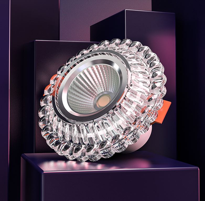 Luxurious Crystal Led Ceiling Spotlight