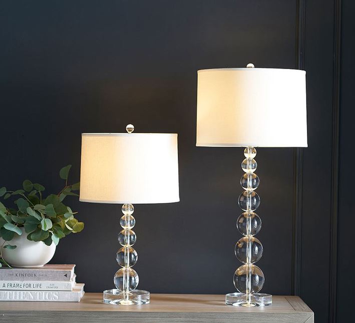 Modern Crystal Ball Table Lamp