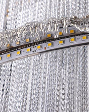 Load image into Gallery viewer, Modern Italian Silver Tassel Chandeliers Ceiling Light
