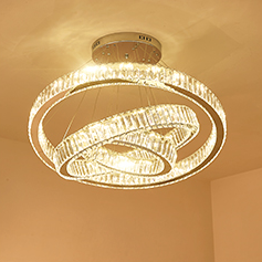 Aonani LED Crystal Ceiling Light