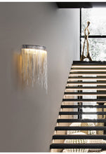 Load image into Gallery viewer, Modern Luxury Italian Tassel Crystal Elegant LED Wall Light Style A
