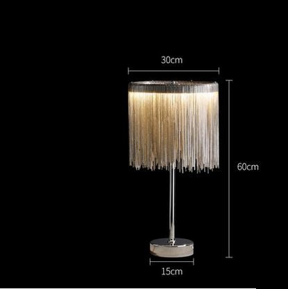 Luxury Tassel Bedside Table Lamp