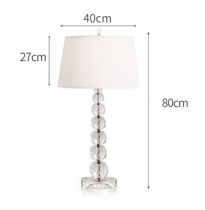 Modern Crystal Ball Table Lamp